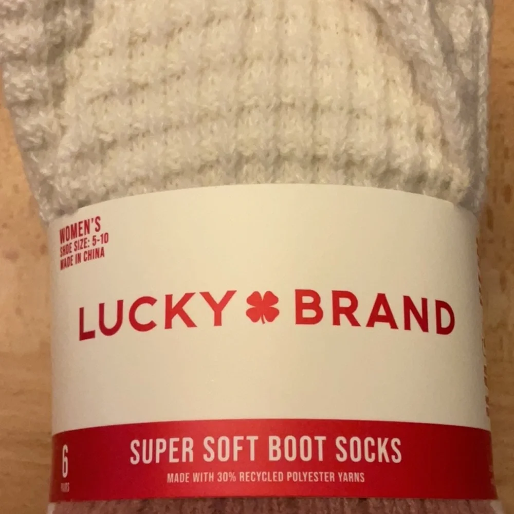 Lucky Brand Ladies Boot Socks NIP
